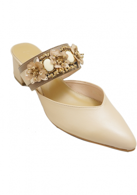YARA HEELS IVORY BROWN YARA HEELS IVORY BROWN